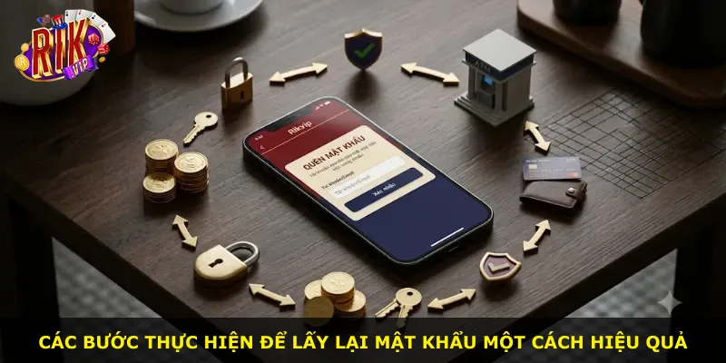 Các bước thực hiện để lấy lại mật khẩu một cách hiệu quả