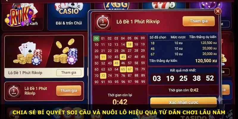 Chia sẻ bí quyết soi cầu và nuôi lô hiệu quả từ dân chơi lâu năm