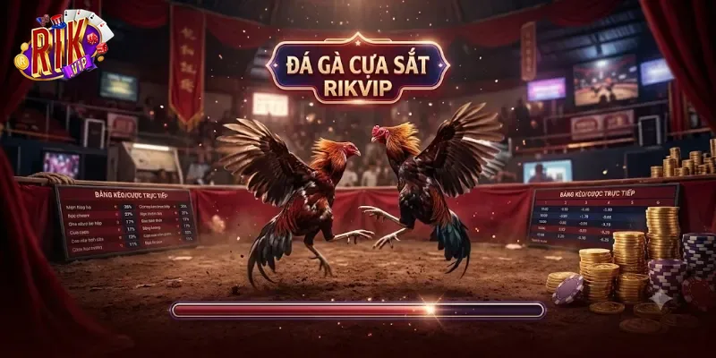 Đá Gà Cựa Sắt Rikvip Giải Trí Cực Đã, Thưởng Lớn Hấp Dẫn Mỗi Ngày