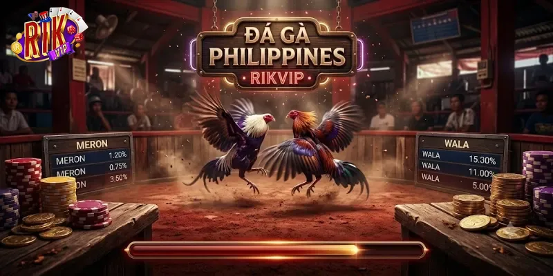 Đá Gà Philippines Rikvip Trải Nghiệm Cá Cược Hấp Dẫn Cho Người Chơi Việt