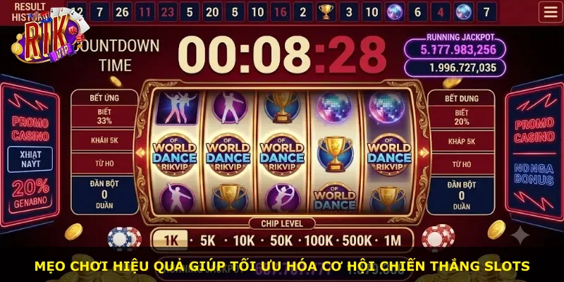 Mẹo chơi hiệu quả giúp tối ưu hóa cơ hội chiến thắng slots